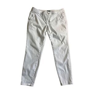 The Limited white fabric Joggers size 10